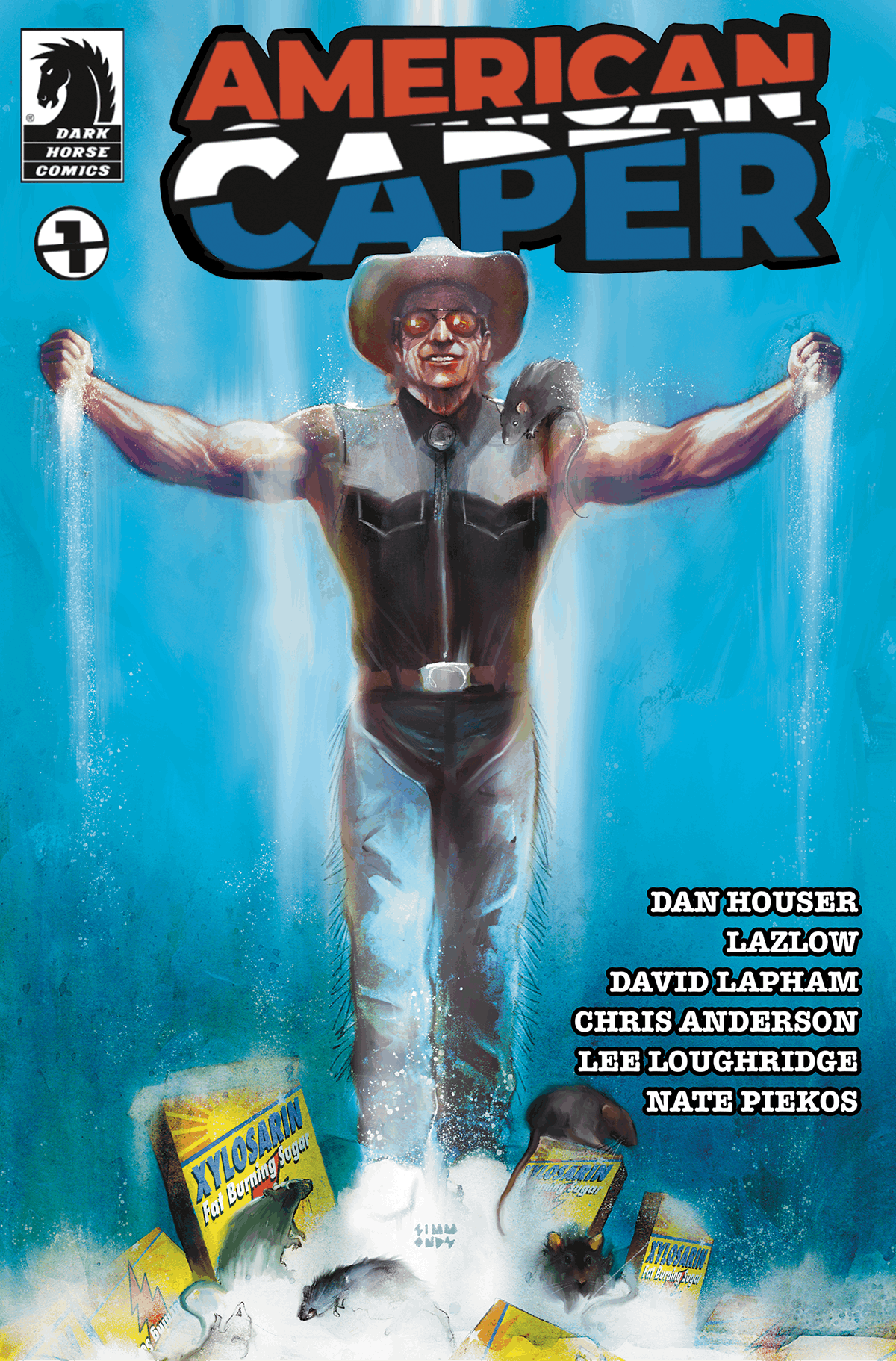 American Caper Cover C by Martin Simmonds