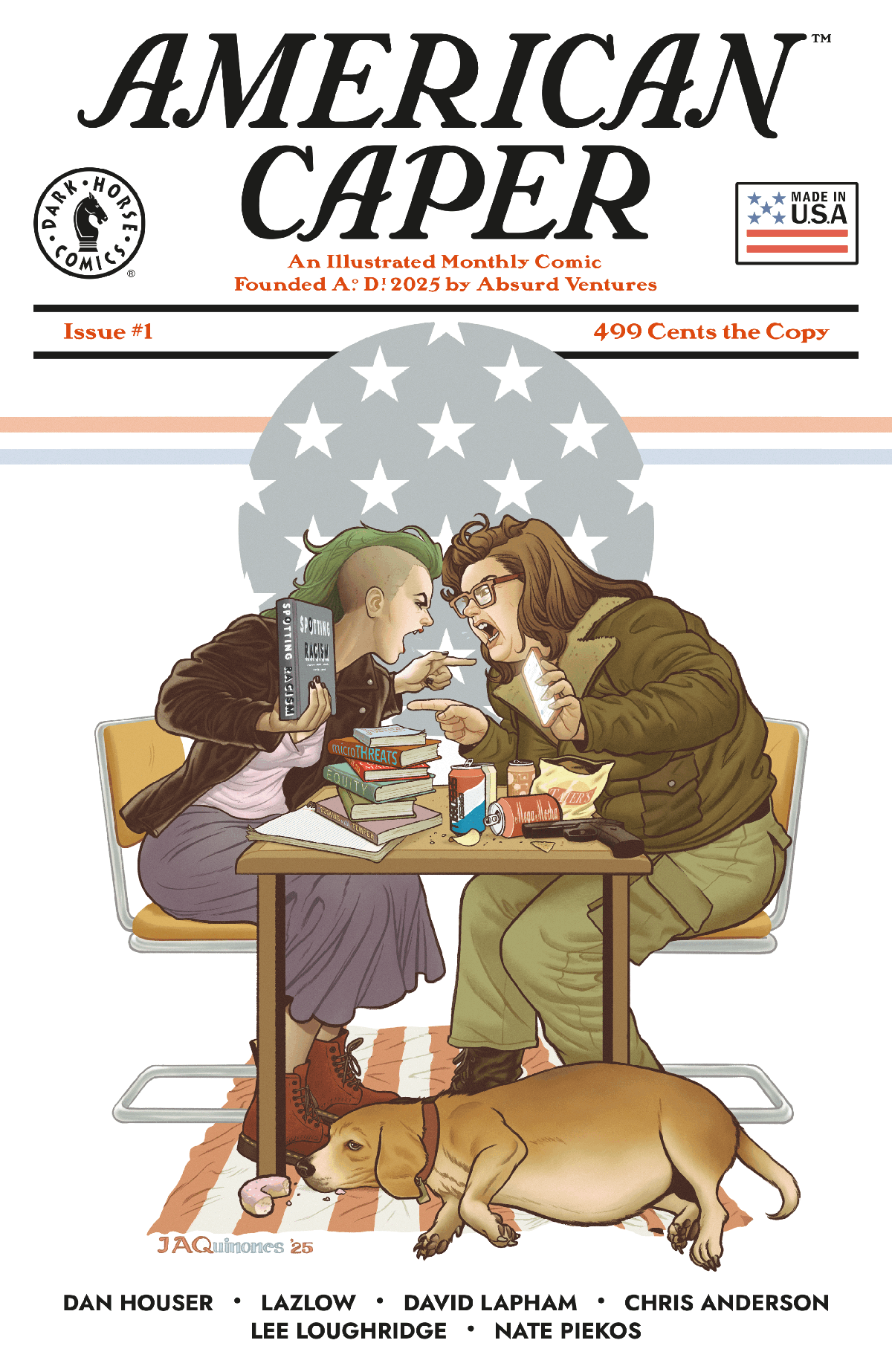 American Caper Cover D by Joe Quinones
